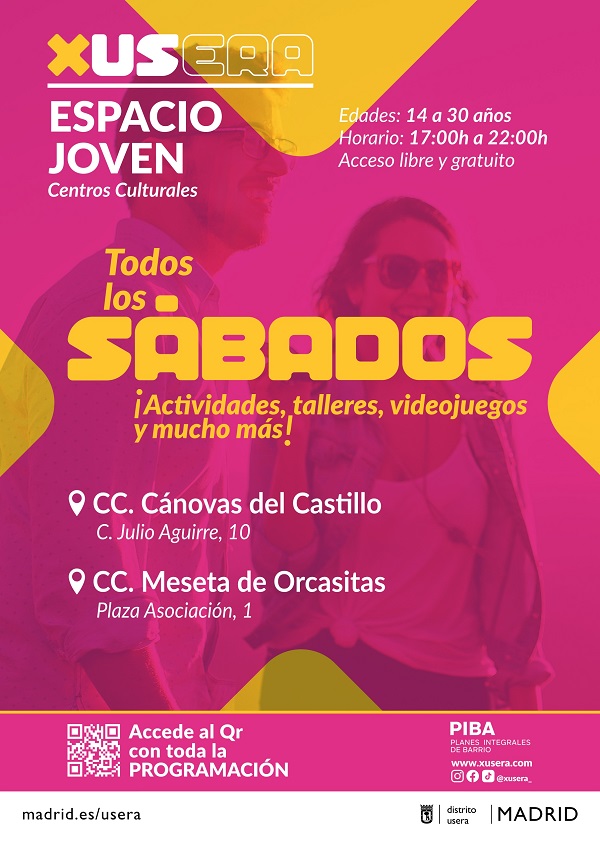 Cartel XUsera Espacio Joven