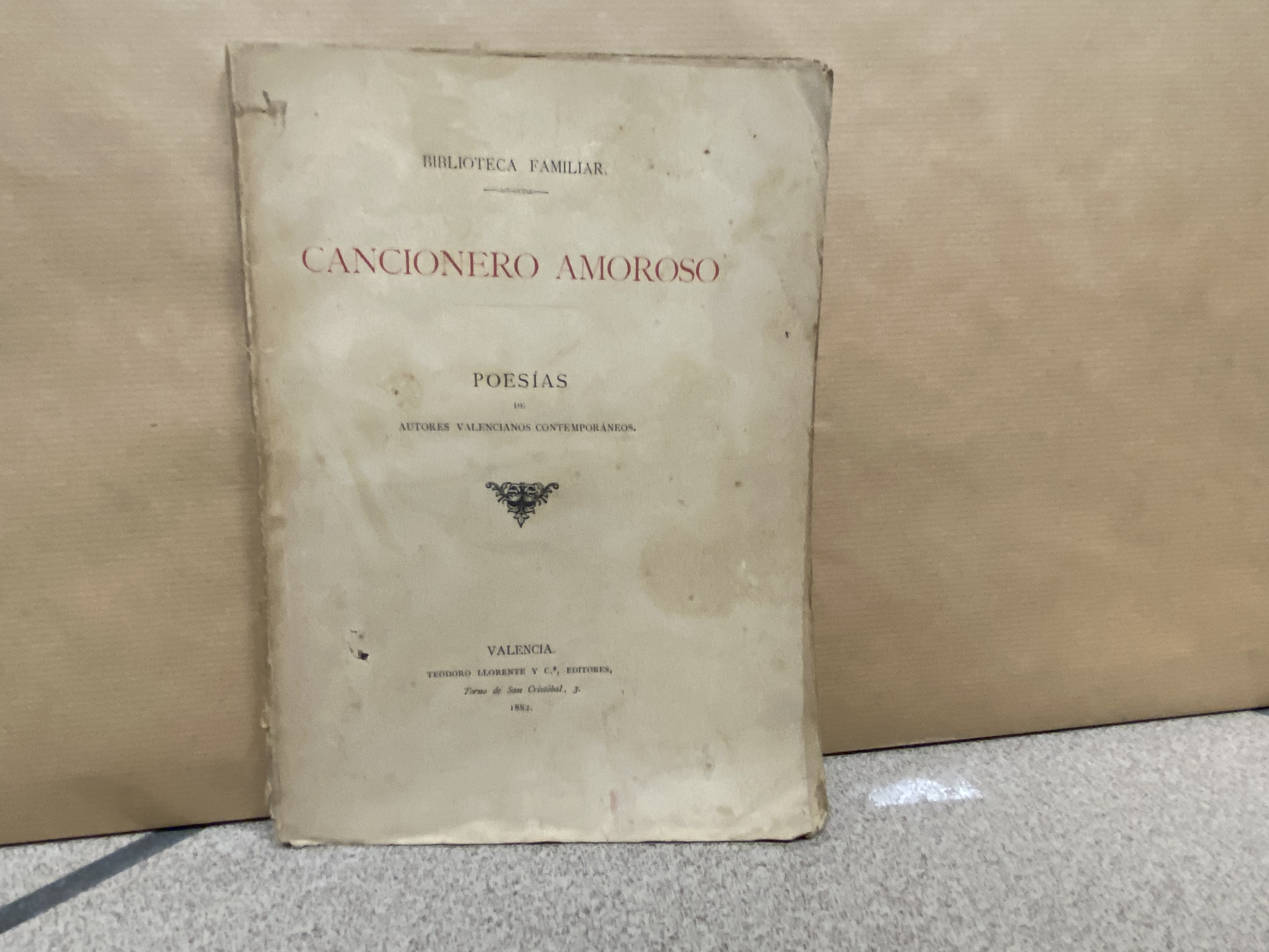 Fragmentos de un cancionero amoroso