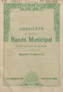Programa Banda Municipal 1962