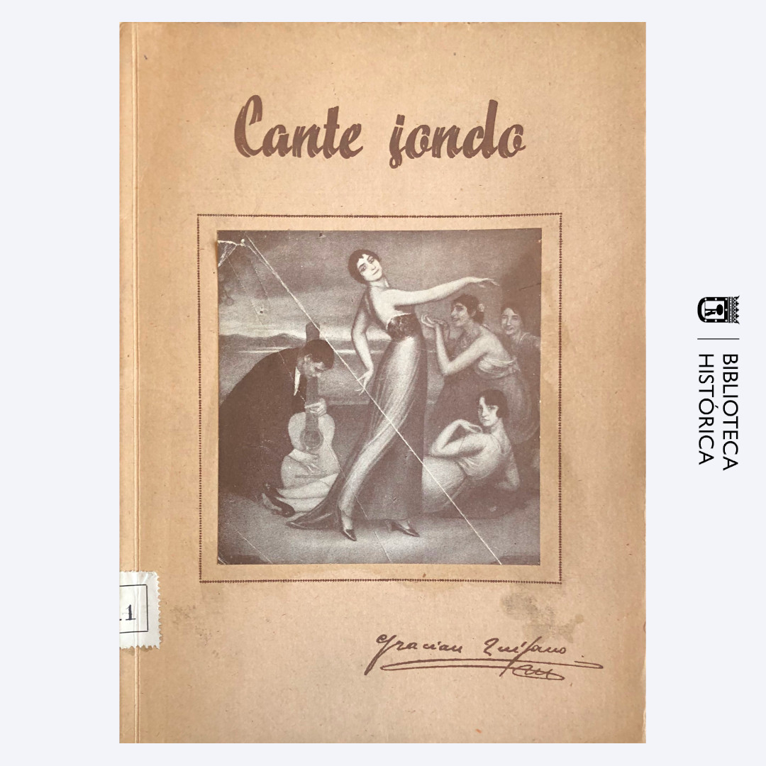  Portada de Cante jondo de Gracián Quijano