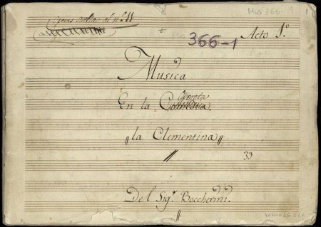 La Clementina, de Luigi Boccherini