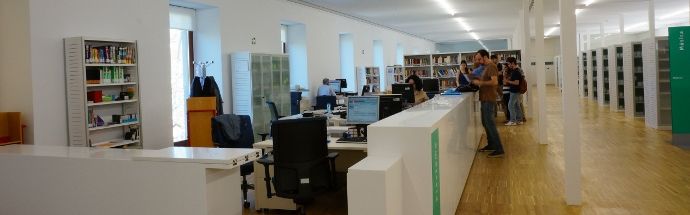Mostrador biblioteca musical