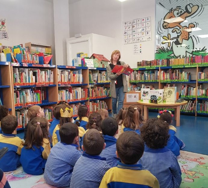 Cuentacuentos con colegios