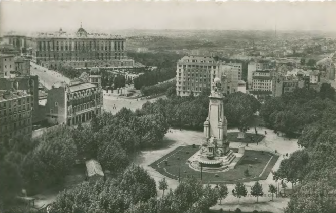 Plaza de España en 1943