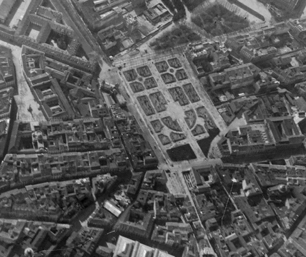 Plaza de España en 1917