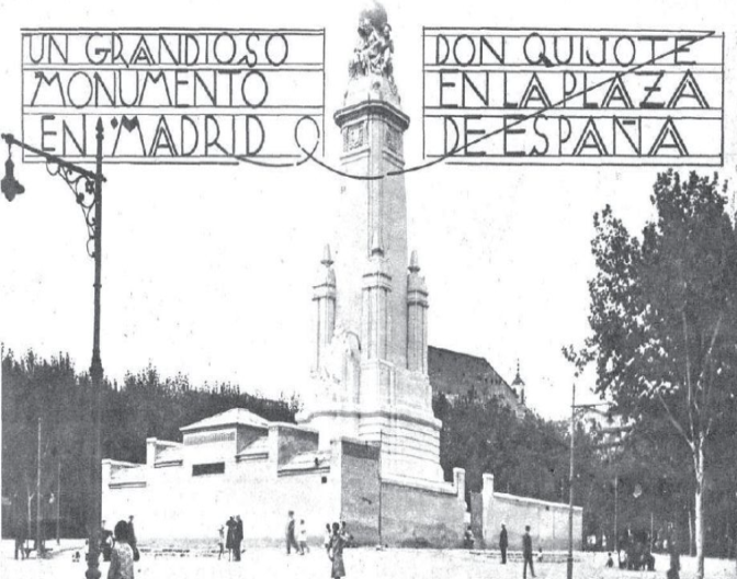 Monumento a Cervantes 1930