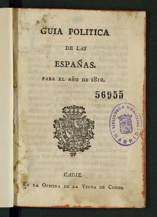 Guía General de Cádiz para el año de 1812