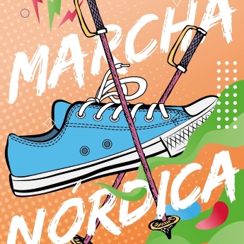 Imagen cartel actividad marcha nórdica