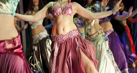 Mujeres bailando Bollywood