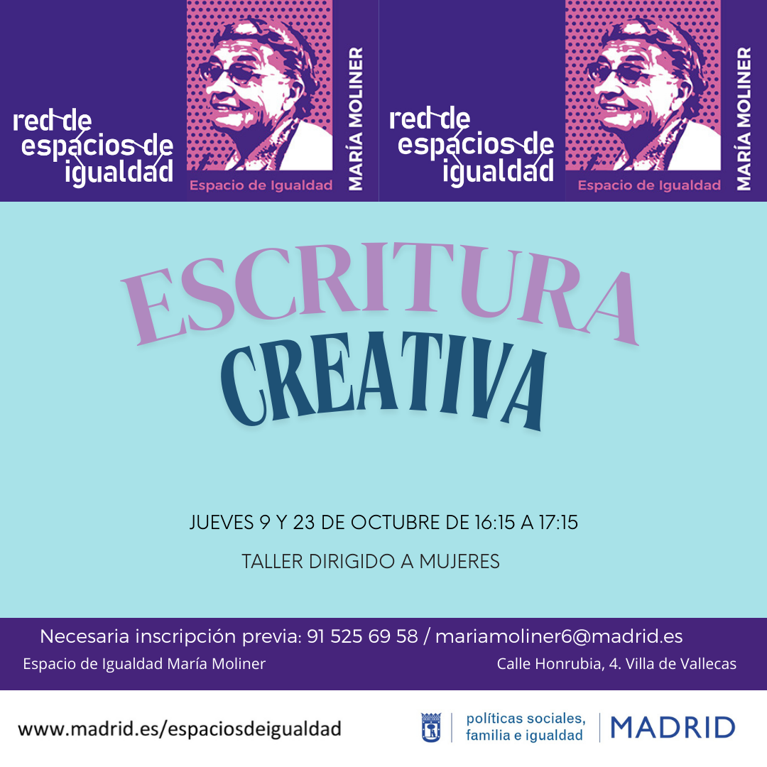 Cartel con texto con la misma información que en web