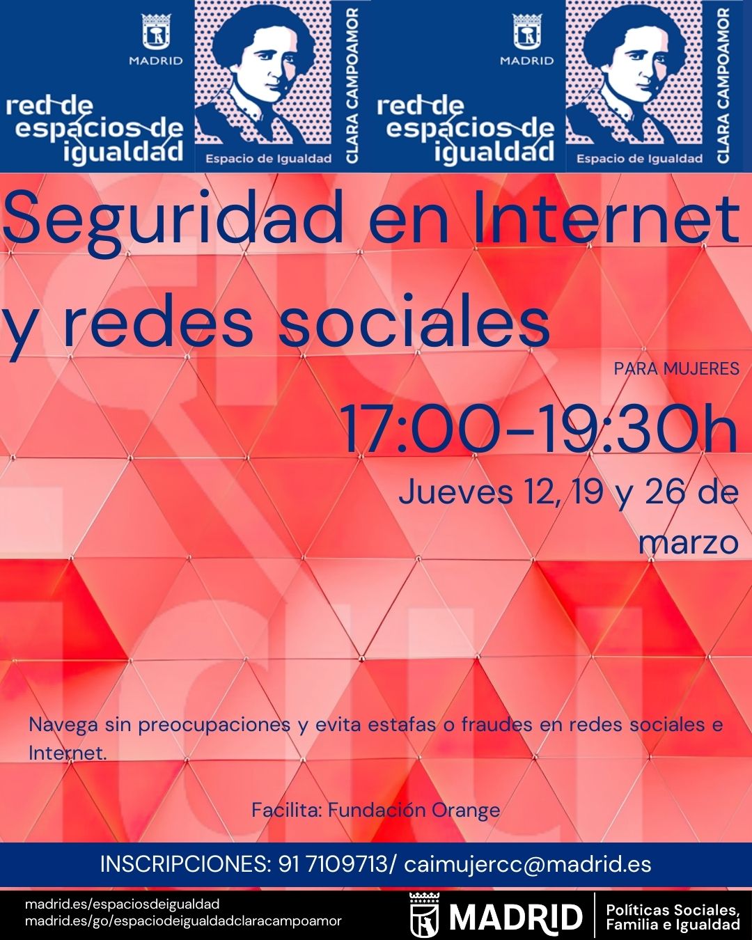 Cartel con la misma informaci&oacute;n que la publicada en web