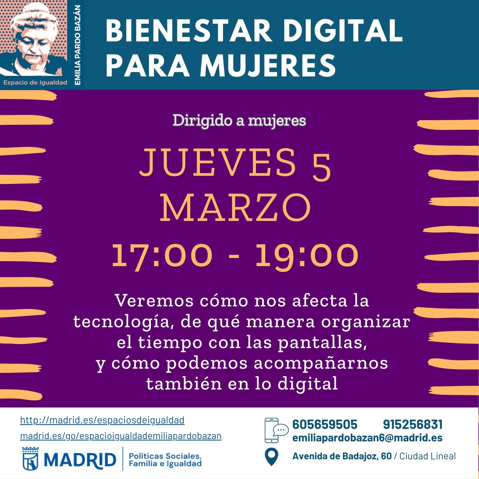 Cartel con la misma informaci&oacute;n que la publicada en web