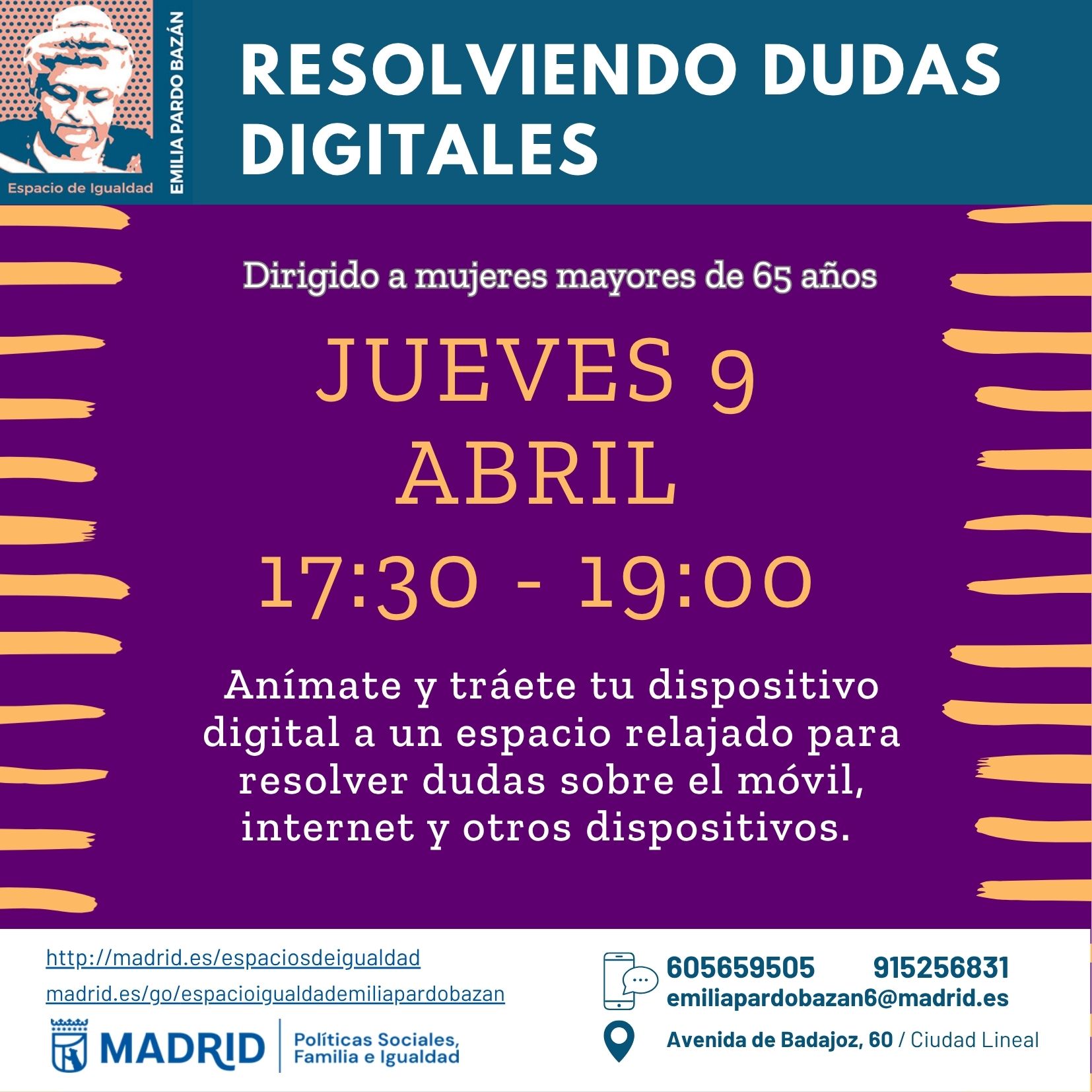 Cartel con la misma informaci&oacute;n que la publicada en web