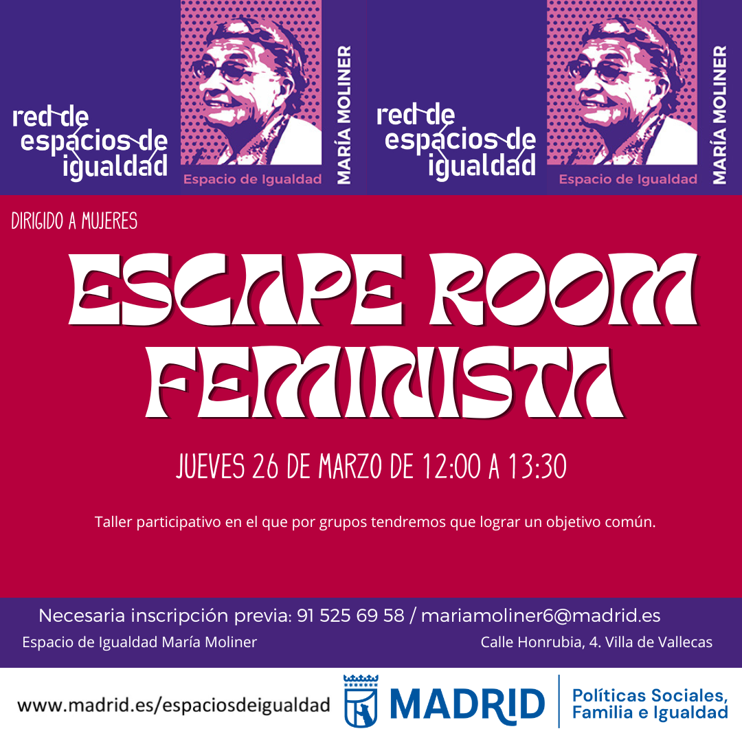 Cartel con el texto contenido en web