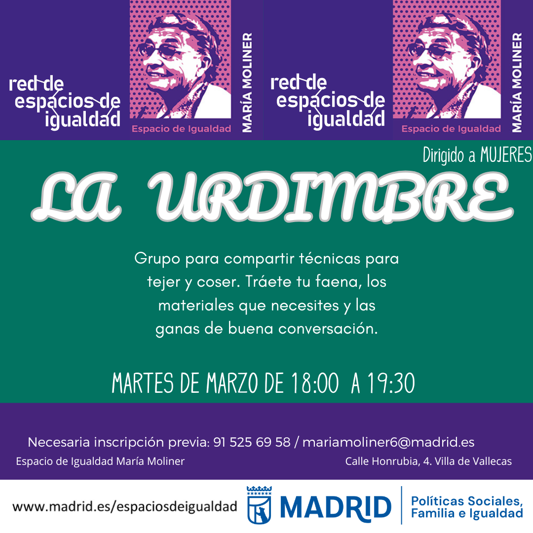 Cartel con el texto contenido en web