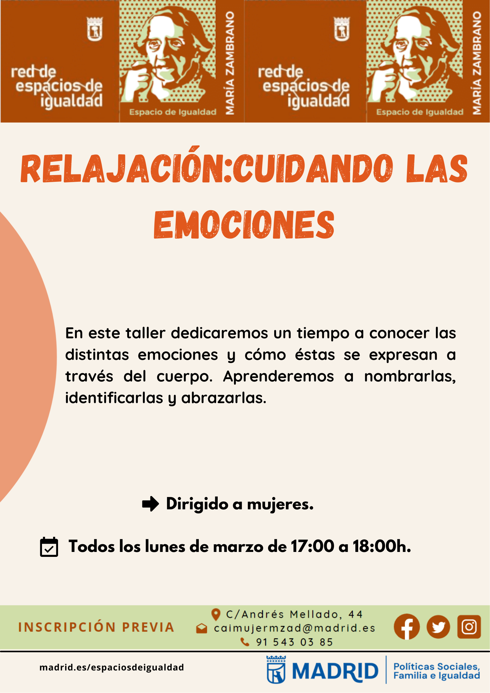 Cartel con la misma informaci&oacute;n que la publicada en web