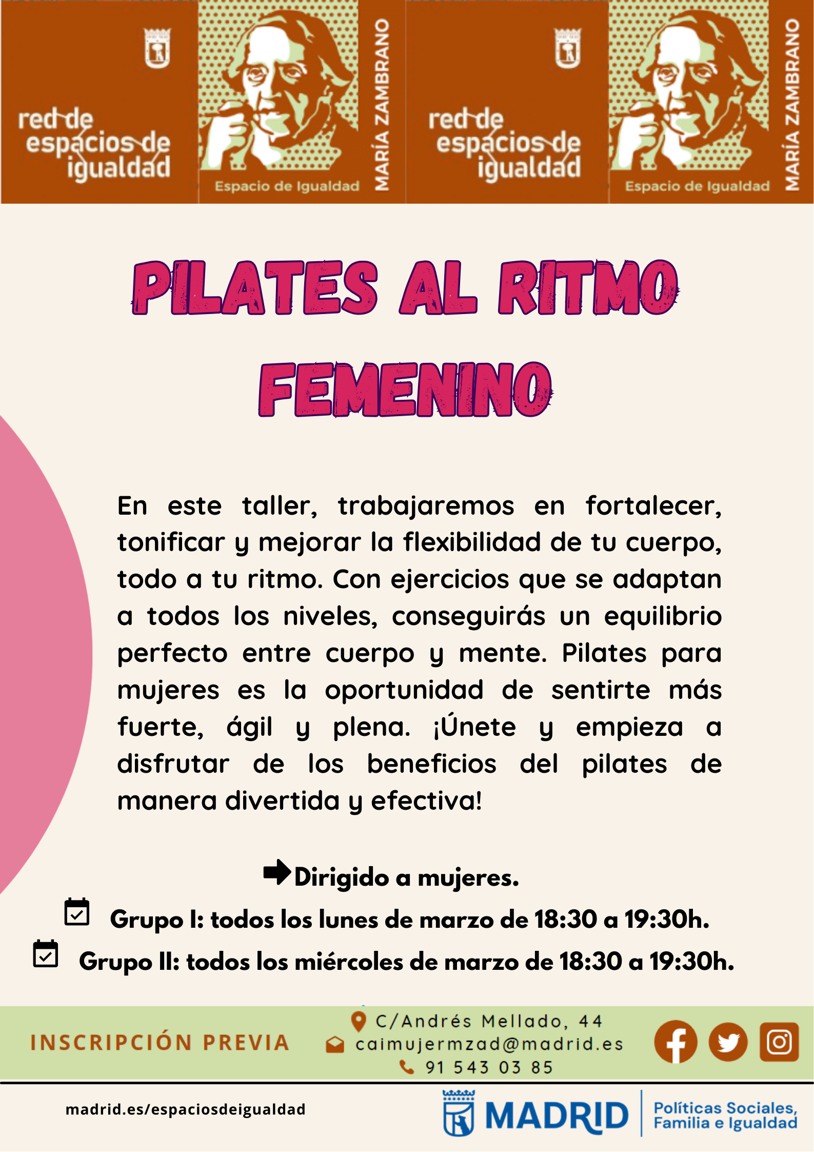 Cartel con la misma informaci&oacute;n que la publicada en web