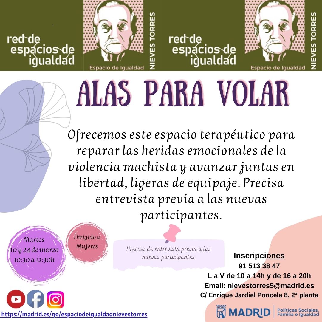 cartel de la actividad con el mismo texto que en la web