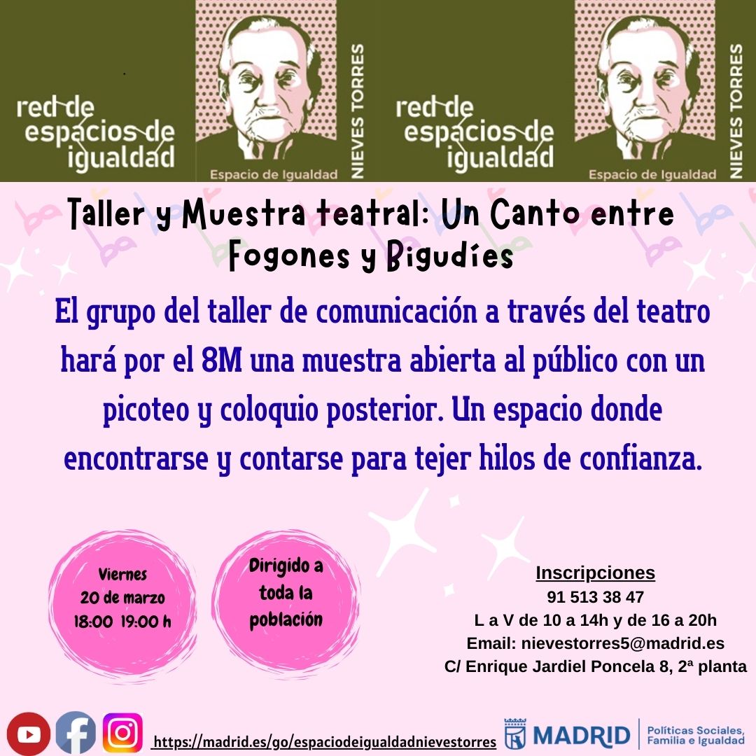 Cartel con texto contenido en web