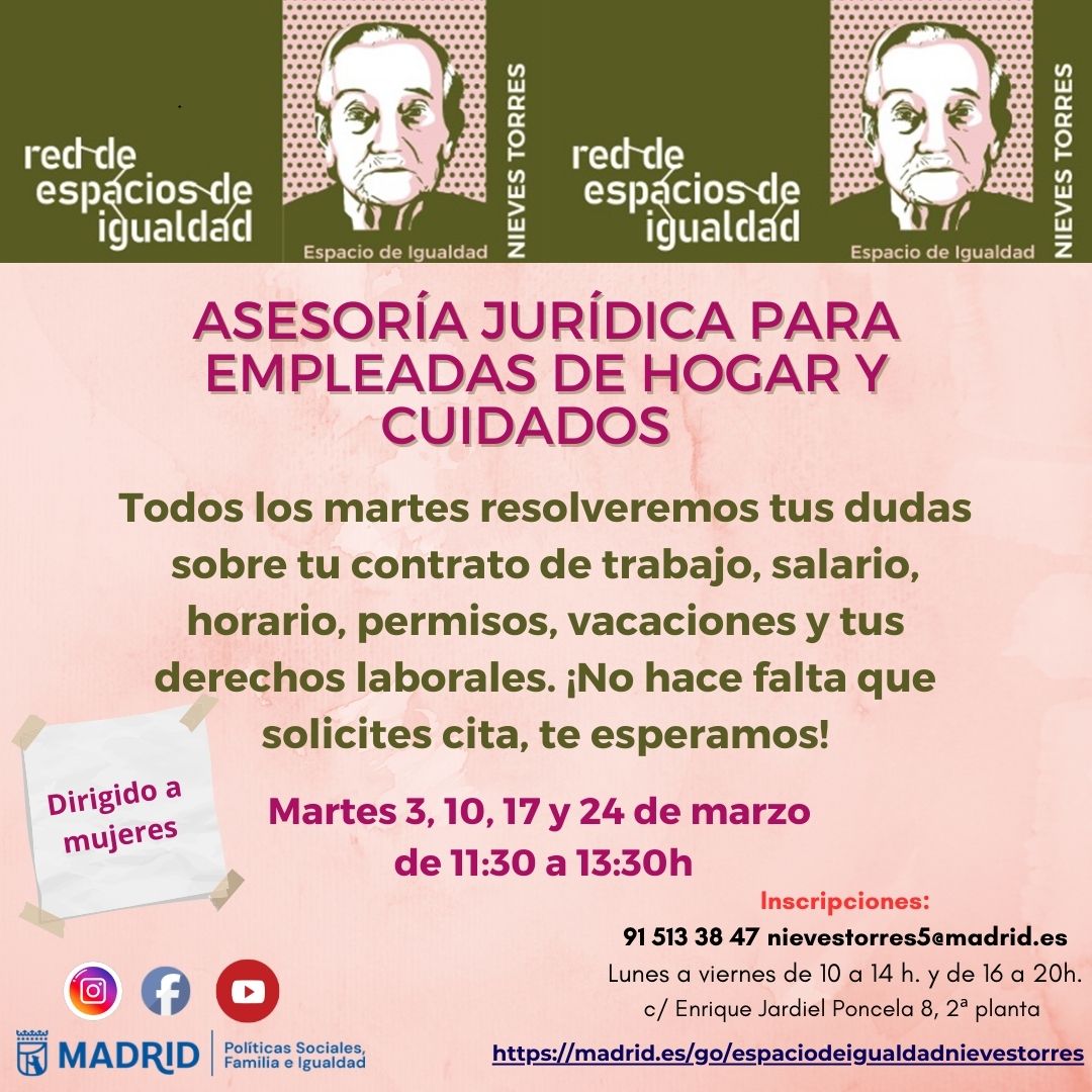 Cartel con texto con la misma informaci&oacute;n que en web