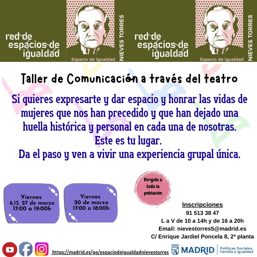 Cartel con texto con la misma informaci&oacute;n que en web