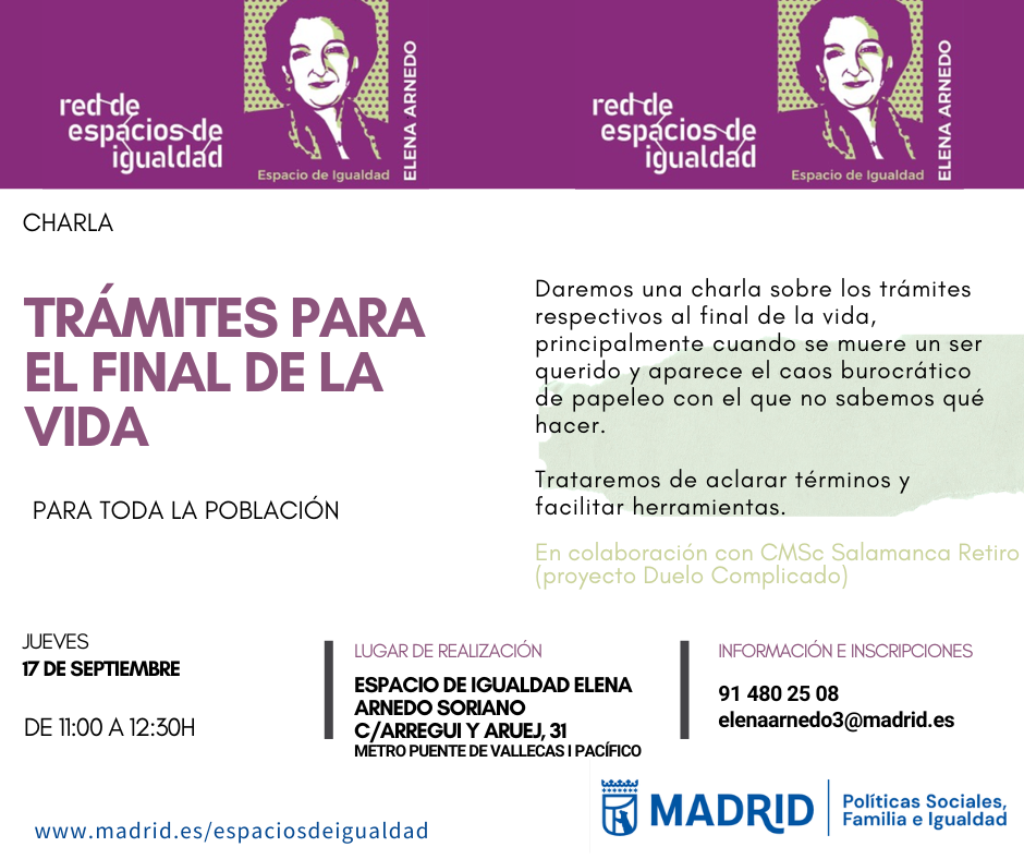 cartel con la misma informaci&oacute;n que la publicada en web
