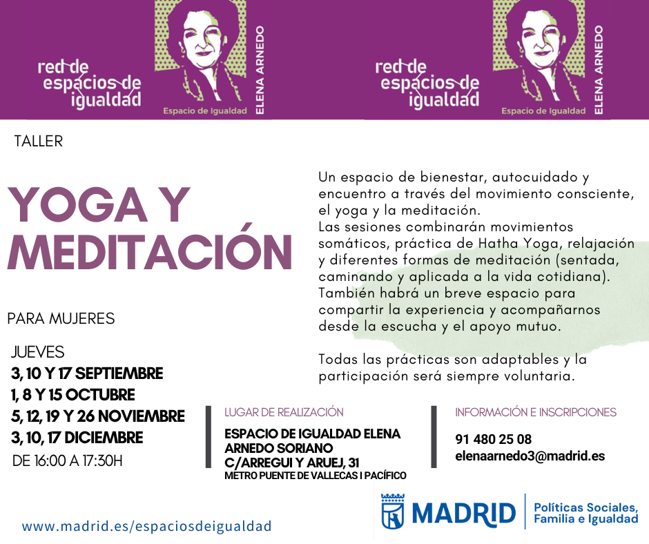 Cartel con el texto contenido en web