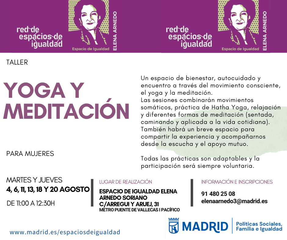 Cartel con el texto contenido en web
