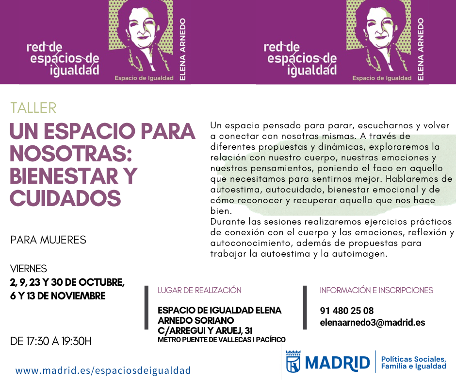 Cartel con texto contenido en web