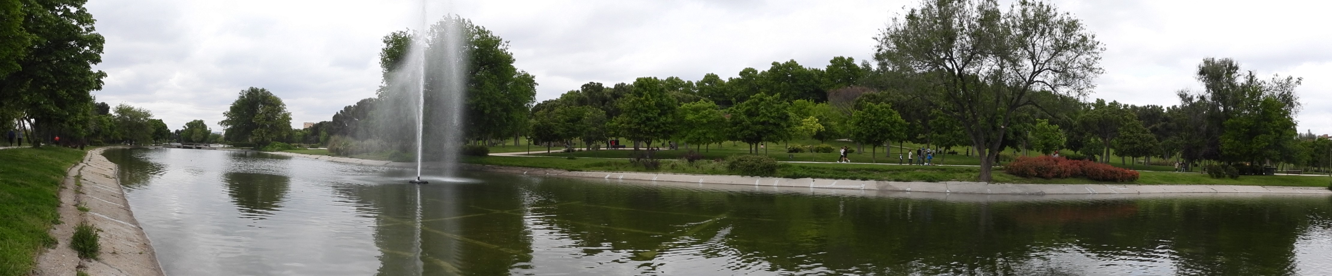 Panoramica Parque Enrique Tierno Galván